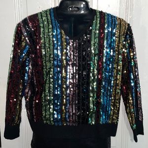 Sequins sweater by Oliver O